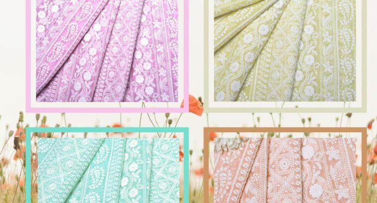 Latest Embroidery Fabric