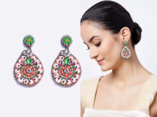 Buy Unique Design Drop Earrings Online From Rishita’s