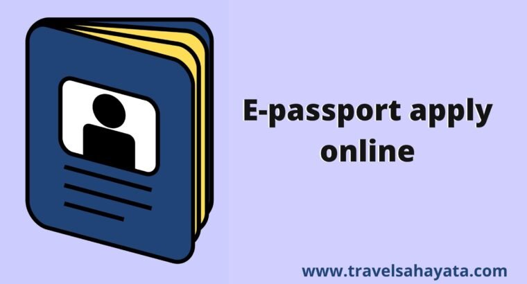 E-passport apply online @travelsahayata.com🌍