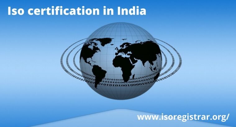 ISO certification in India@isoregistrar.org