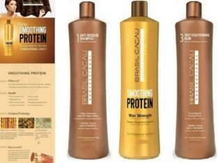 Kit Brasil Cacau Keratin Smoothing Protein Brazilian Straightening Blow