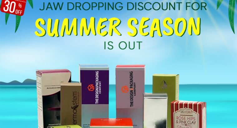 Jaw Dropping Discount Of 30% For Summer Season Is Out – Packagly