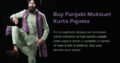 Buy Punjabi Muktsari Kurta Pajama Online
