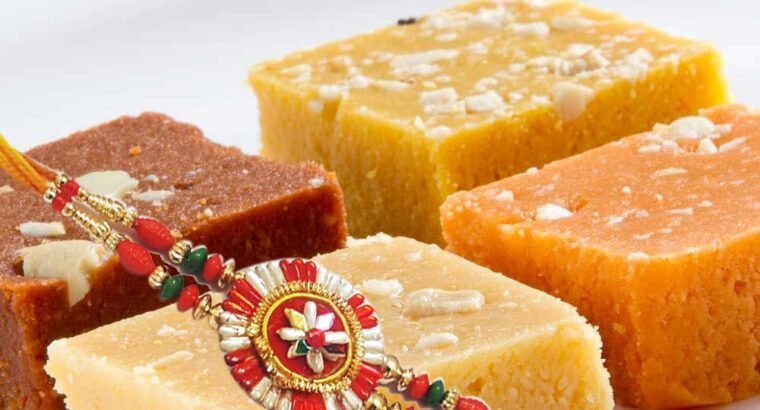 Buy Rakhi With Sweets Online From MyFlowerTree