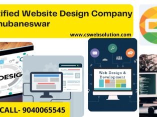 Certified Website Design Company in Bhubaneswar