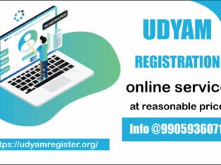 Online udyam Registration service at reasonable price @9905936071