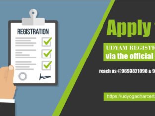 Apply for udyam Registration via the official portal @9693821098 & 9264493871