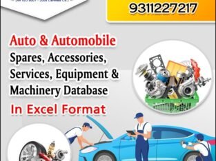 Auto Parts Manufacturer Database – 9311227217