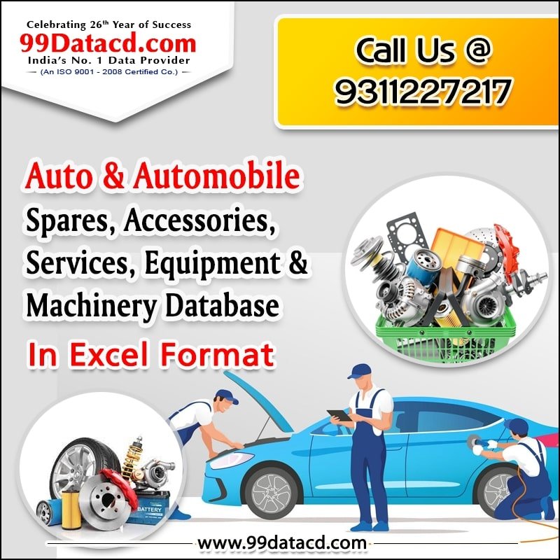 Auto Parts Manufacturer Database – 9311227217