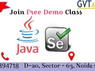 Selenium Online Training with Java in Noida- GVT Academy