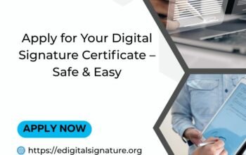 Apply for Your Digital Signature Certificate – Safe & Easy