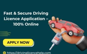 Fast & Secure Driving Licence Application – 100% Online