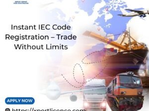 Instant IEC Code Registration – Trade Without Limits