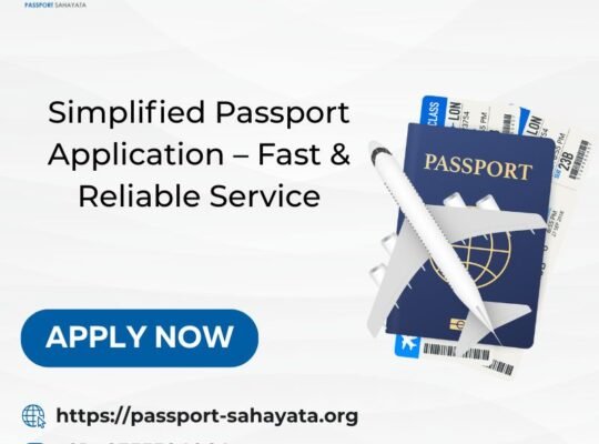 Simplified Passport Application – Fast & Reliable Service