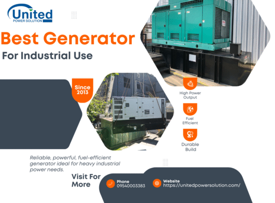Best Generator for Industrial Use | Different Types of Industrial Generators