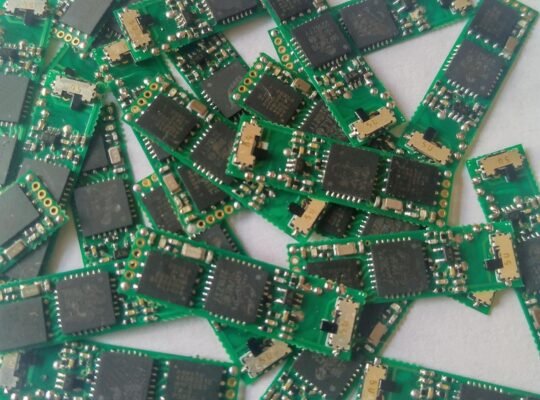 Audio MSR / PCB Terminal 6 – Sizes: 1.10mm x 8.14mm x 27.40mm