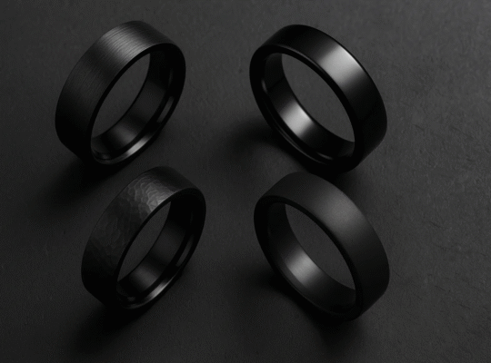 Black Wedding Bands for Bold Men – Built to Last, Made to Lead