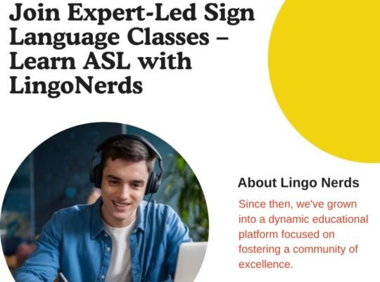 Join Expert-Led Sign Language Classes – Learn ASL with LingoNerds