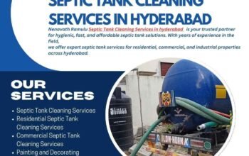 Septic Tank Cleaning Services in hyderabad