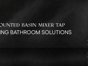 Modern Ceiling Mounted Basin Mixer Tap – Space-Saving Luxury
