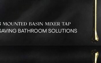 Modern Ceiling Mounted Basin Mixer Tap – Space-Saving Luxury