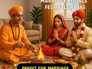 Hire Pandit for Marriage – Create Sacred Bonds with Authentic Vedic Puja