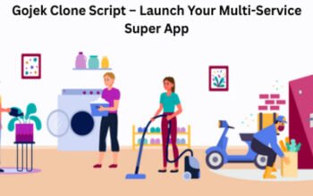 Gojek Clone Script – Launch Your Multi-Service Super App