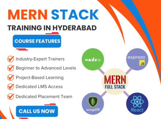 MERN Stack Training Course in Hyderabad with Placements