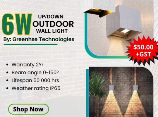 Buy 6W Up/Down LED Outdoor Wall Light in Perth