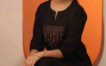 Shop Latest Black Kurtis from Libas