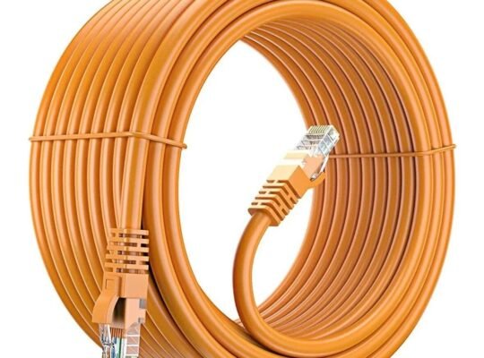 FEDUS Cat6 Ethernet Cable, High Speed 550Mhz 10 Gigabit Speed Utp Lan Cable, Network Cable Internet
