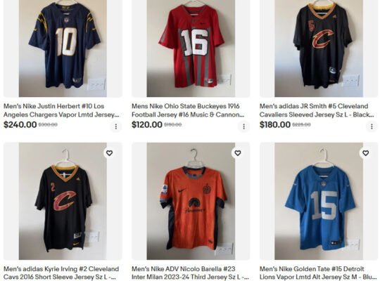 Authentic NFL Jerseys & Sports Cards for Sale 99% Positive Feedback – eBay Store