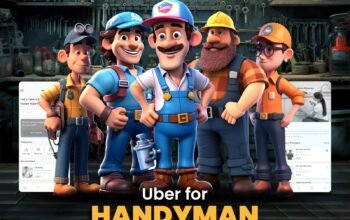 Uber for Handyman App by SpotnRides – Smart White-Label Home Service Platform