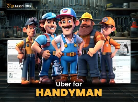 Uber for Handyman App by SpotnRides – Smart White-Label Home Service Platform