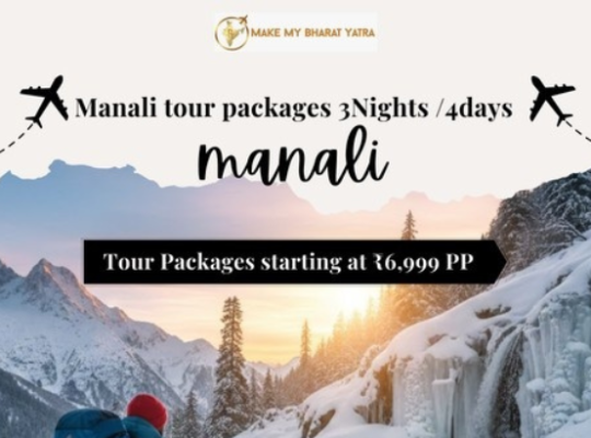 Manali Tour Packages 3nights 4days