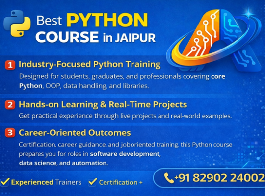 Best Python Coaching Institute in Jaipur