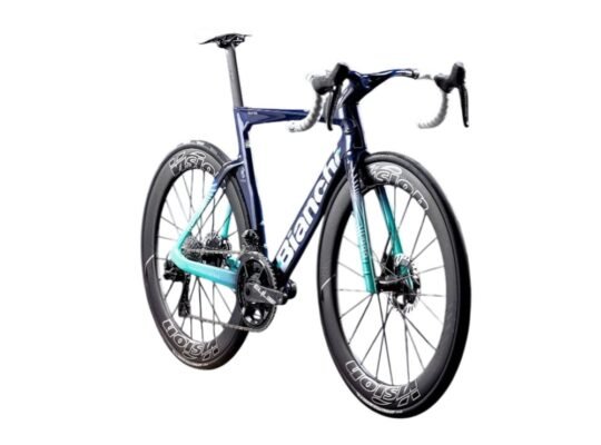 2026 Bianchi Oltre RC Team Replica Bahrain Victorious Carbon Aero Road Bike (WORLDRACYCLES)