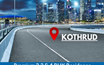 Flats in Kothrud with Metro Access & Green Views