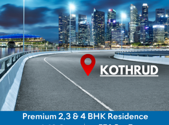 Flats in Kothrud with Metro Access & Green Views