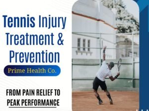 Tennis Injury Treatment & Prevention by Prime Health Co