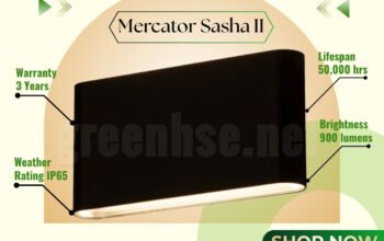 10W Up/Down CCT LED Wall Light By Greenhse Technologies