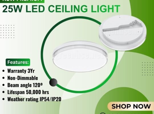 New 25W LED Ceiling Light in Perth by Greenhse Technologies
