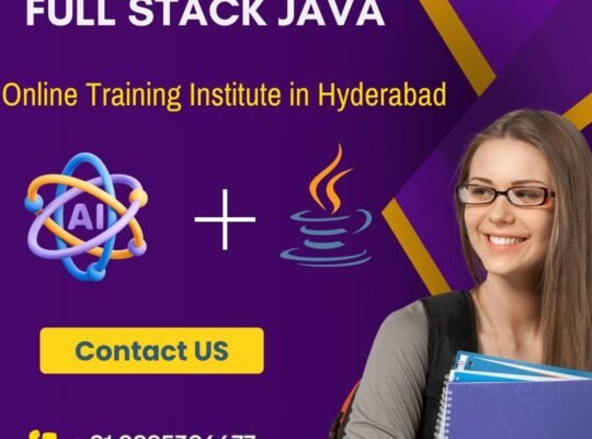AI Powered Full Stack Java Online Training institute In Hyderabad