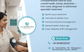Best Ortho Clinic Near Kodambakkam & Saidapet