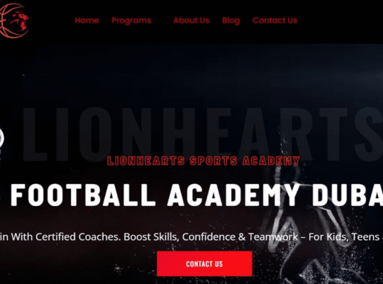 Football Training Dubai for Kids & Adults | LionHeart Sports