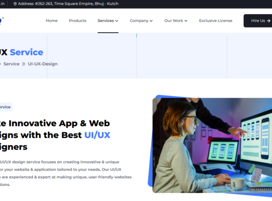 UI/UX Web Design Services Agency Bhuj, India | WRTeam