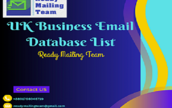 Grow Your Market Presence with the UK Email Database from Ready Mailing Team