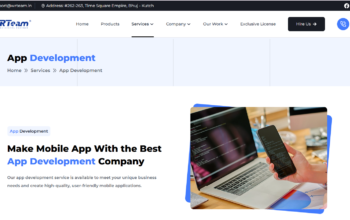 Mobile App Development Services Company Bhuj, India | WRTeam