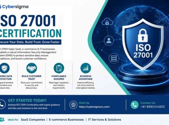 ISO 27001 Certification in India for IT & SaaS