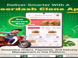 DoorDash Clone Script by SpotnEats – Smart Food Delivery Launch Solution